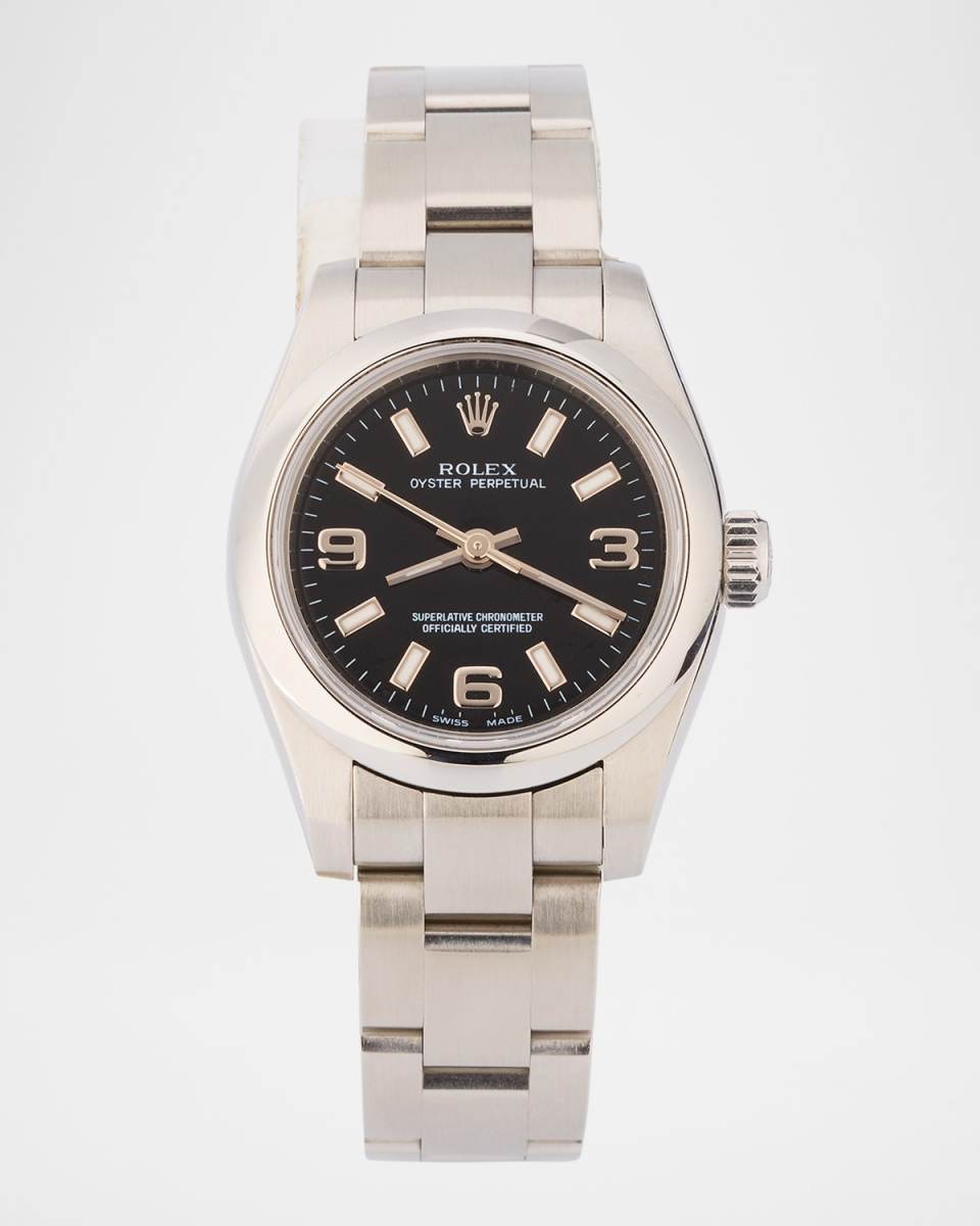 Rolex Stainless Steel Oyster Perpetual 26mm Vintage 2007 Watch